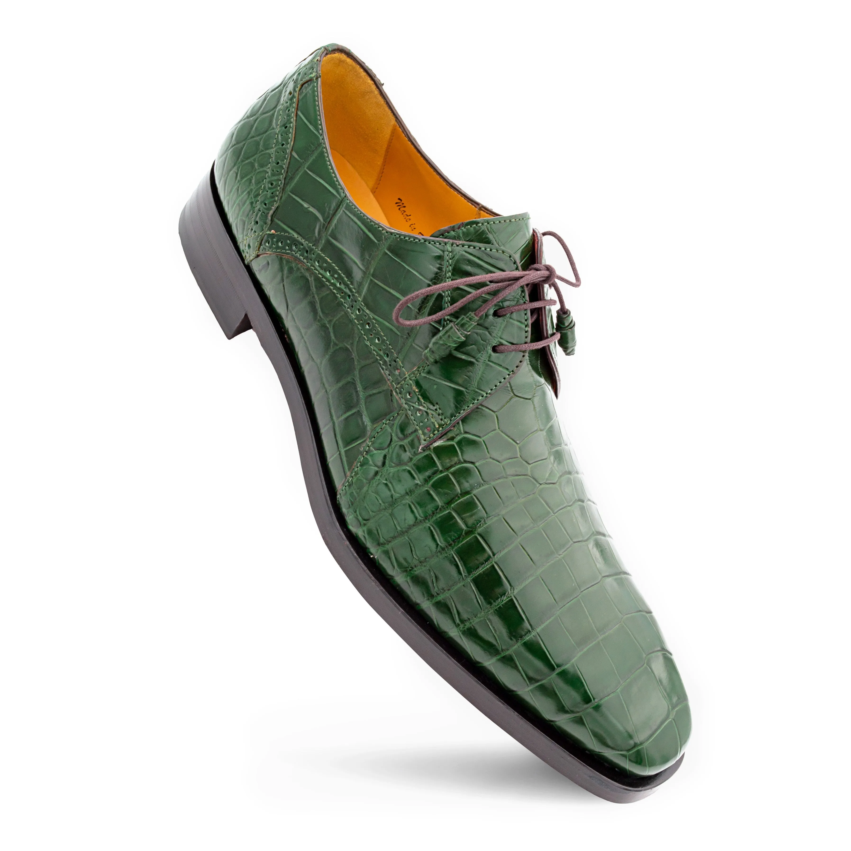 Alligator Lace Up Green sold by Mezlan product image thumbnail 2