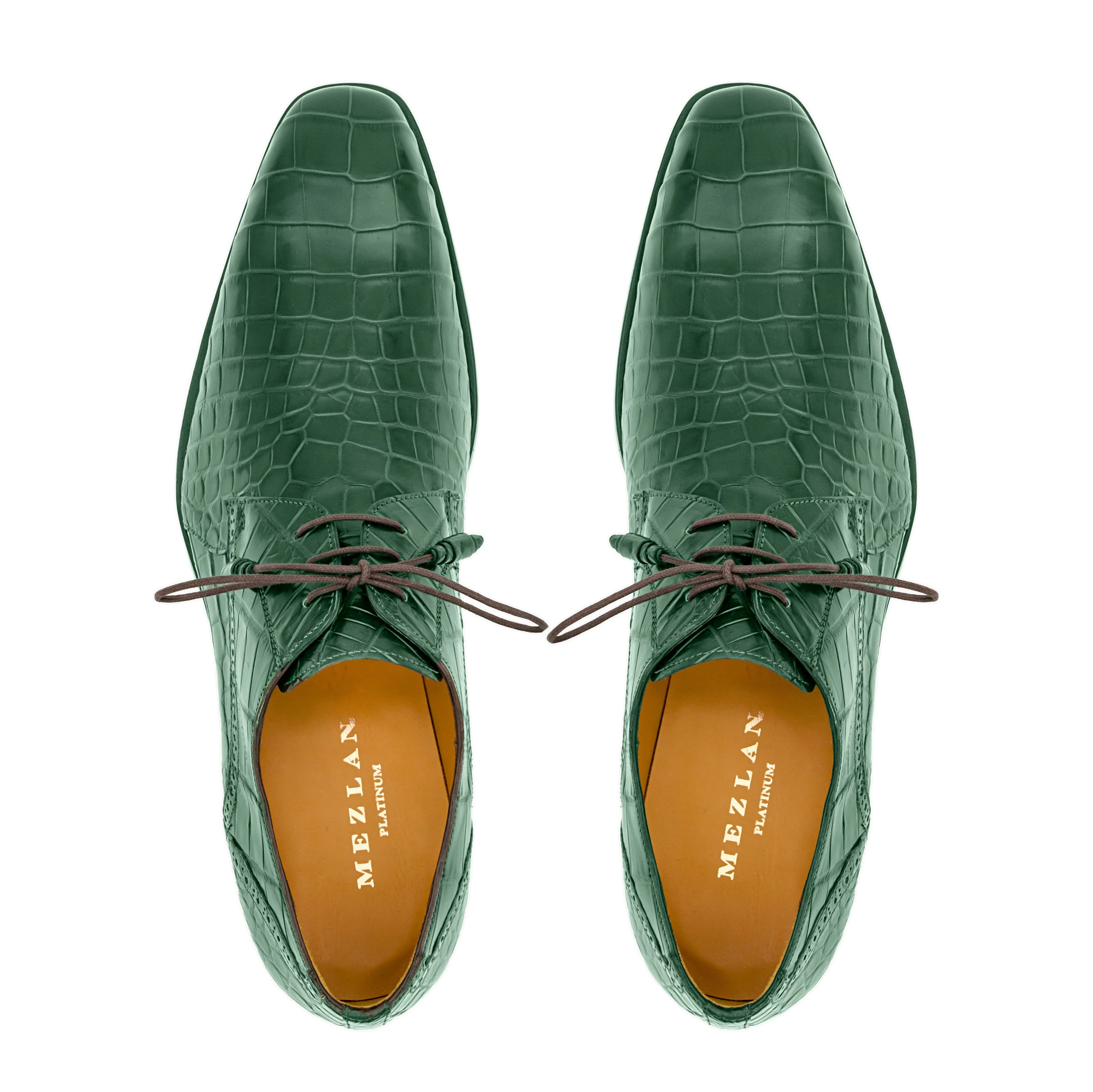 Alligator Lace Up Green sold by Mezlan product image thumbnail 4
