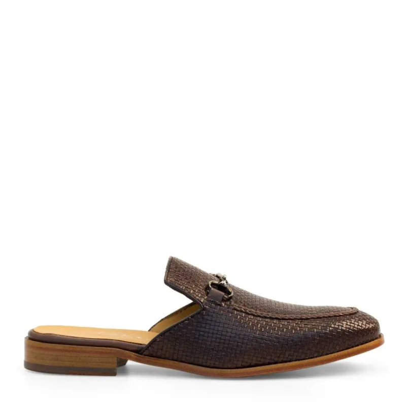 Woven Bit Mule sold by Mezlan