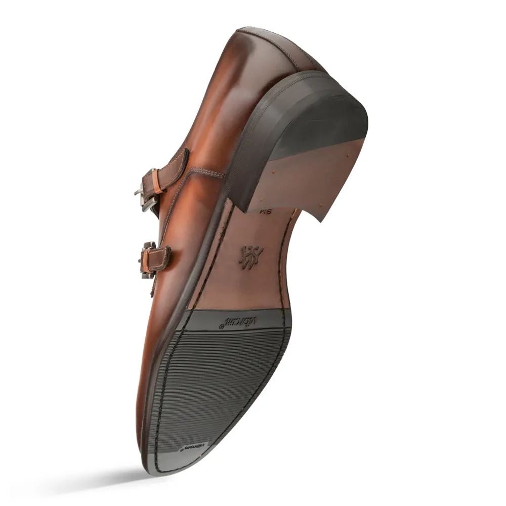 Leather Double Monk Strap sold by Mezlan product image thumbnail 3