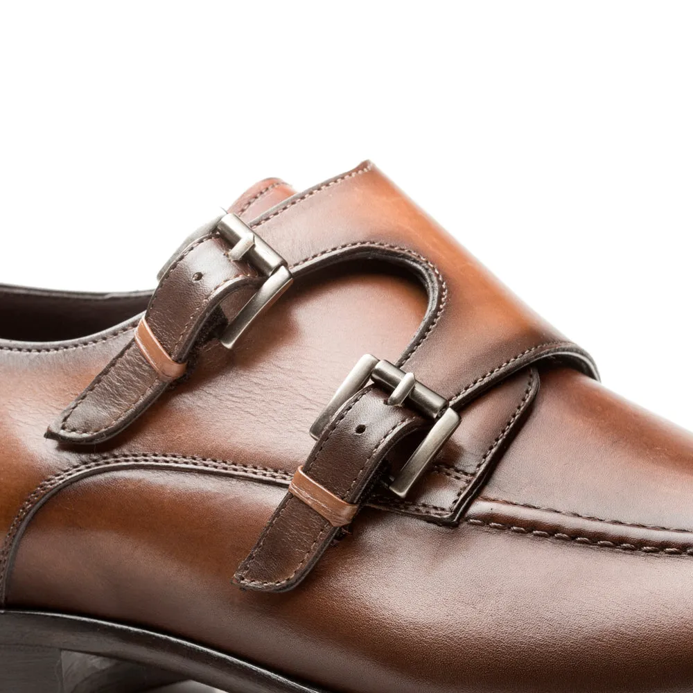 Leather Double Monk Strap sold by Mezlan product image thumbnail 4