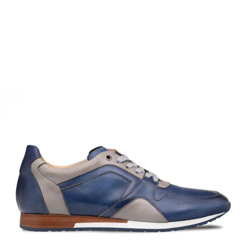 Two-Tone Leather Sneaker sold by Mezlan
