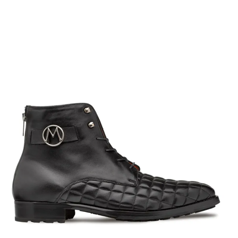 Geometric Quilt Napa Boot sold by Mezlan