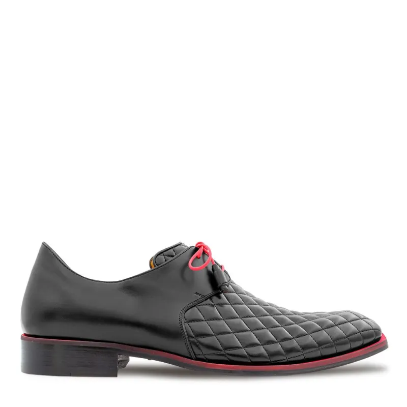 Quilted Leather Derby sold by Mezlan