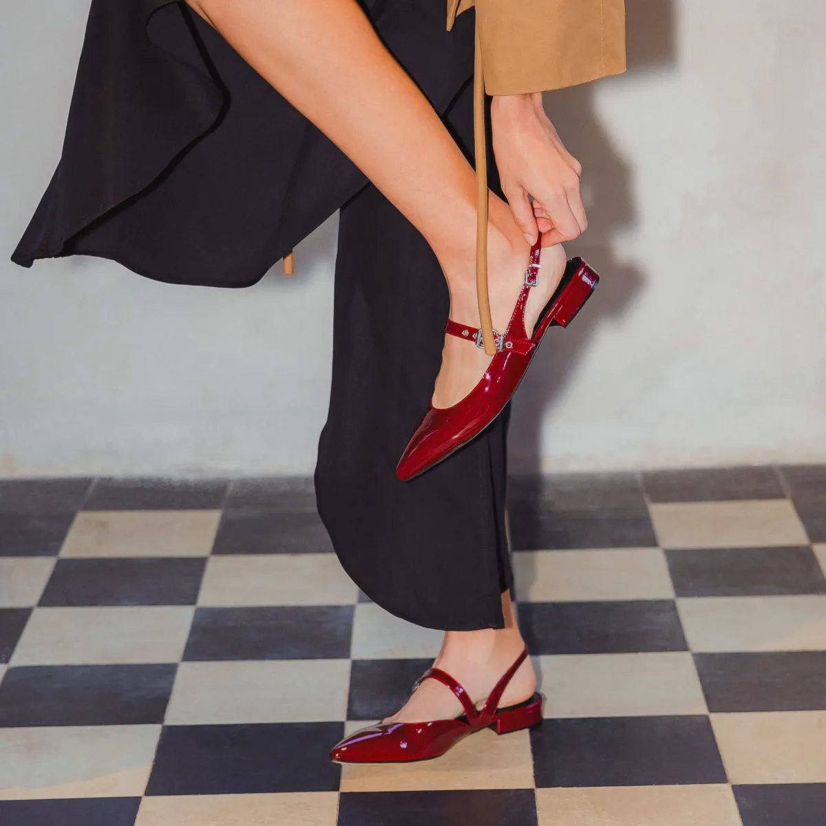 AREE - BURGUNDY sold by Mia Shoes product image thumbnail 5