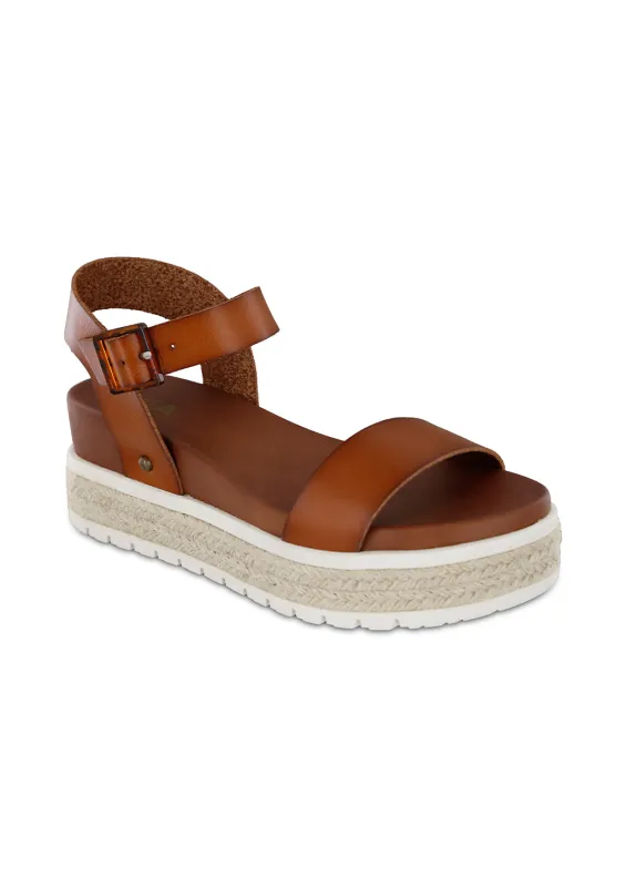 KIERA - COGNAC made by Mia Shoes