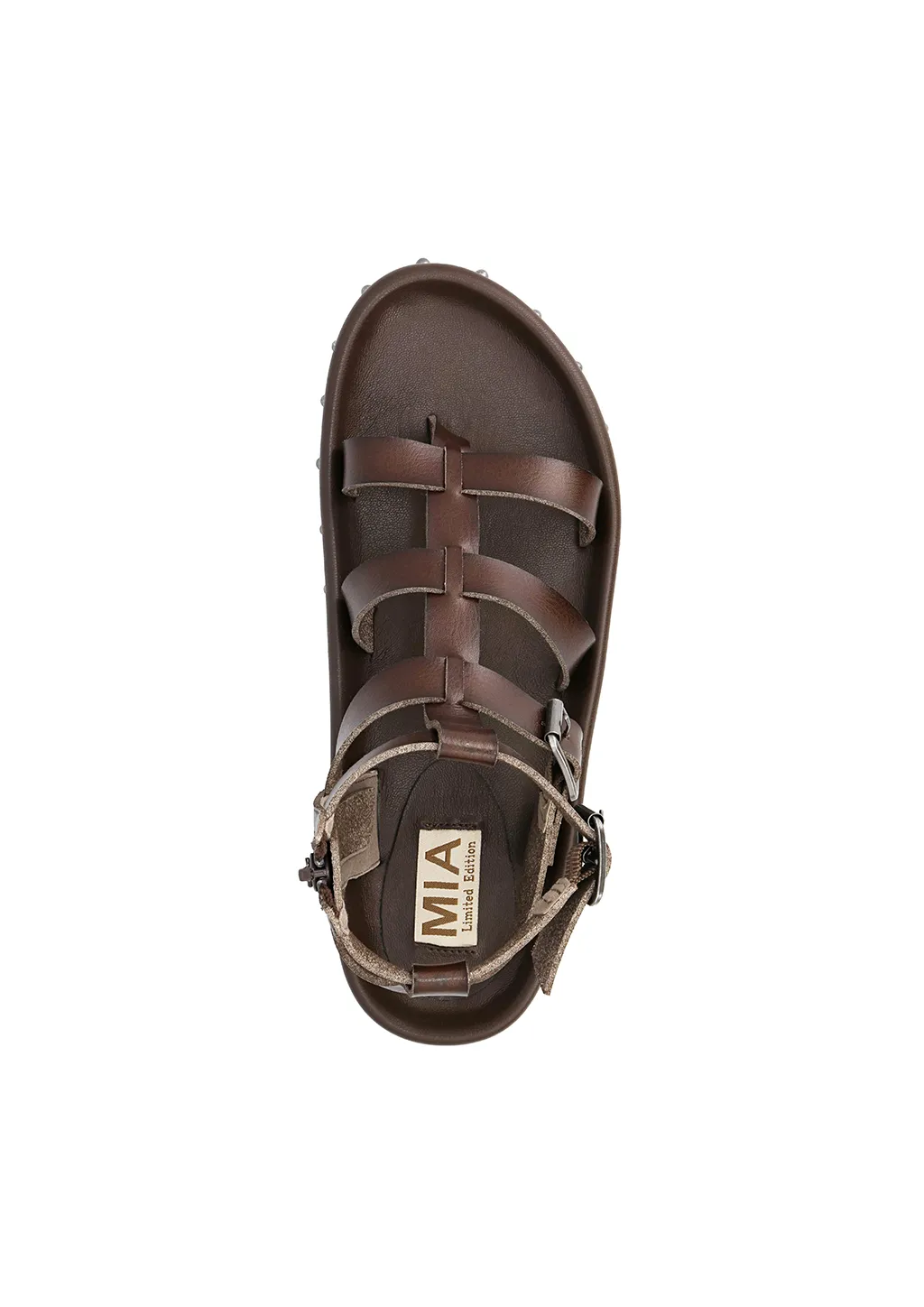 ZAHARA - DARK BROWN sold by Mia Shoes product image thumbnail 4