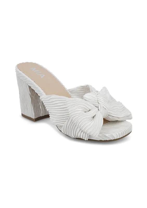 MECHELLE - WHITE sold by Mia Shoes