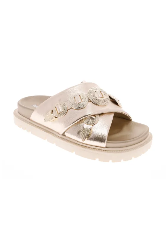 GORGENE - SOFT GOLD sold by Mia Shoes