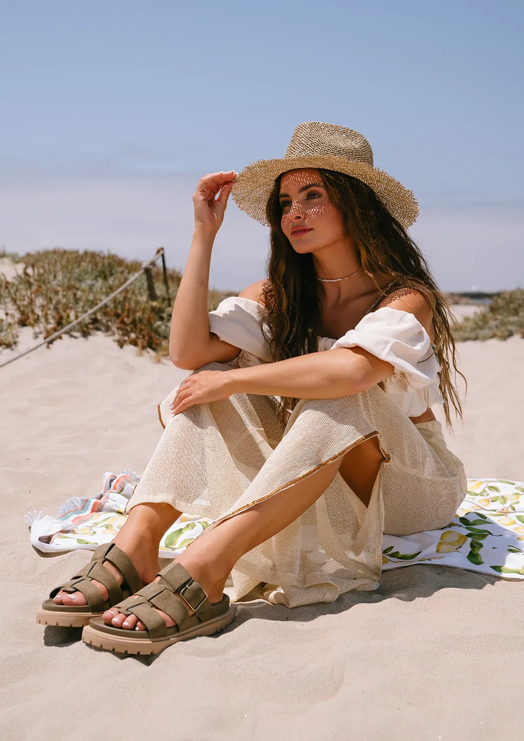 GENI - KHAKI sold by Mia Shoes product image thumbnail 5