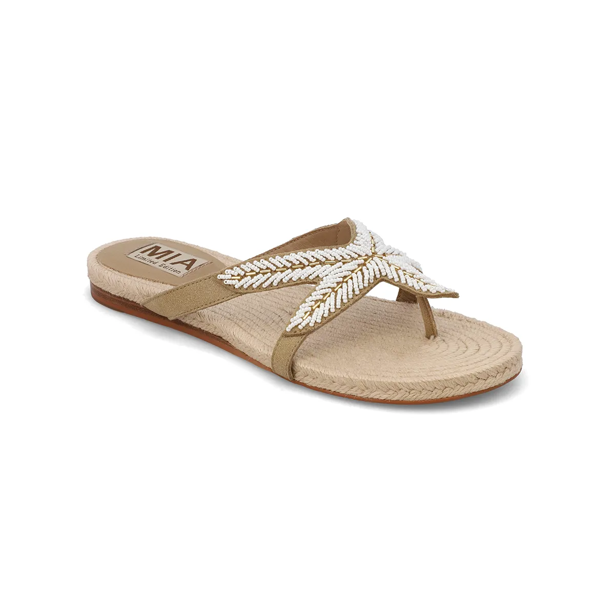 ATHINA - SAND MULTI sold by Mia Shoes