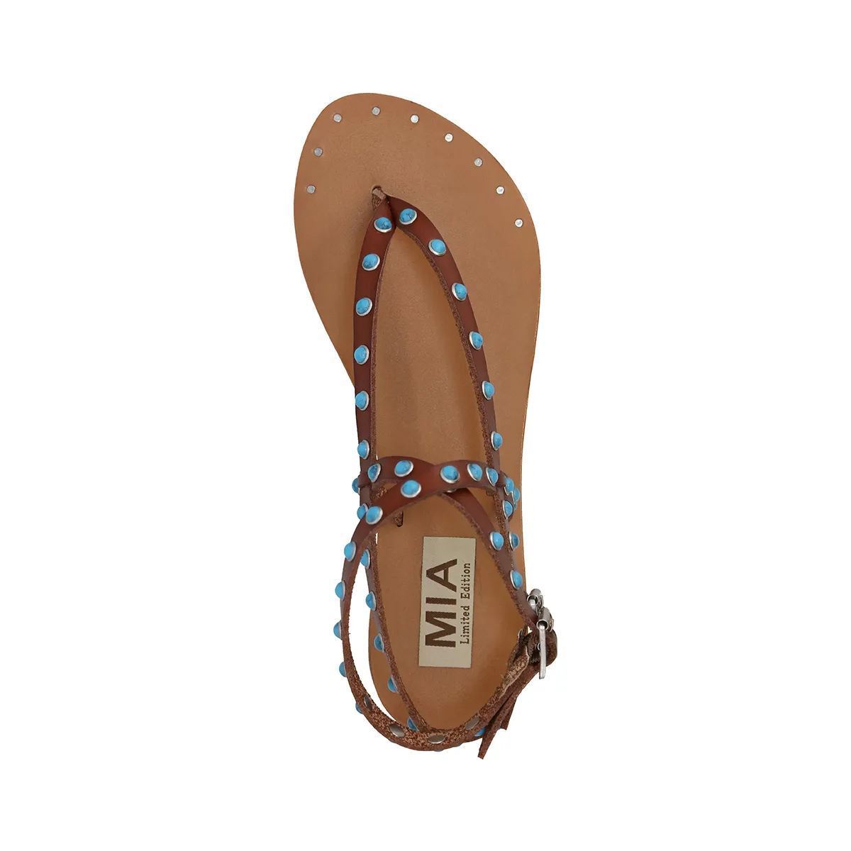 TAHIRAH - COGNAC MULTI sold by Mia Shoes product image thumbnail 4