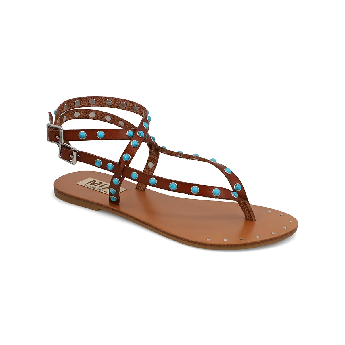 TAHIRAH - COGNAC MULTI sold by Mia Shoes