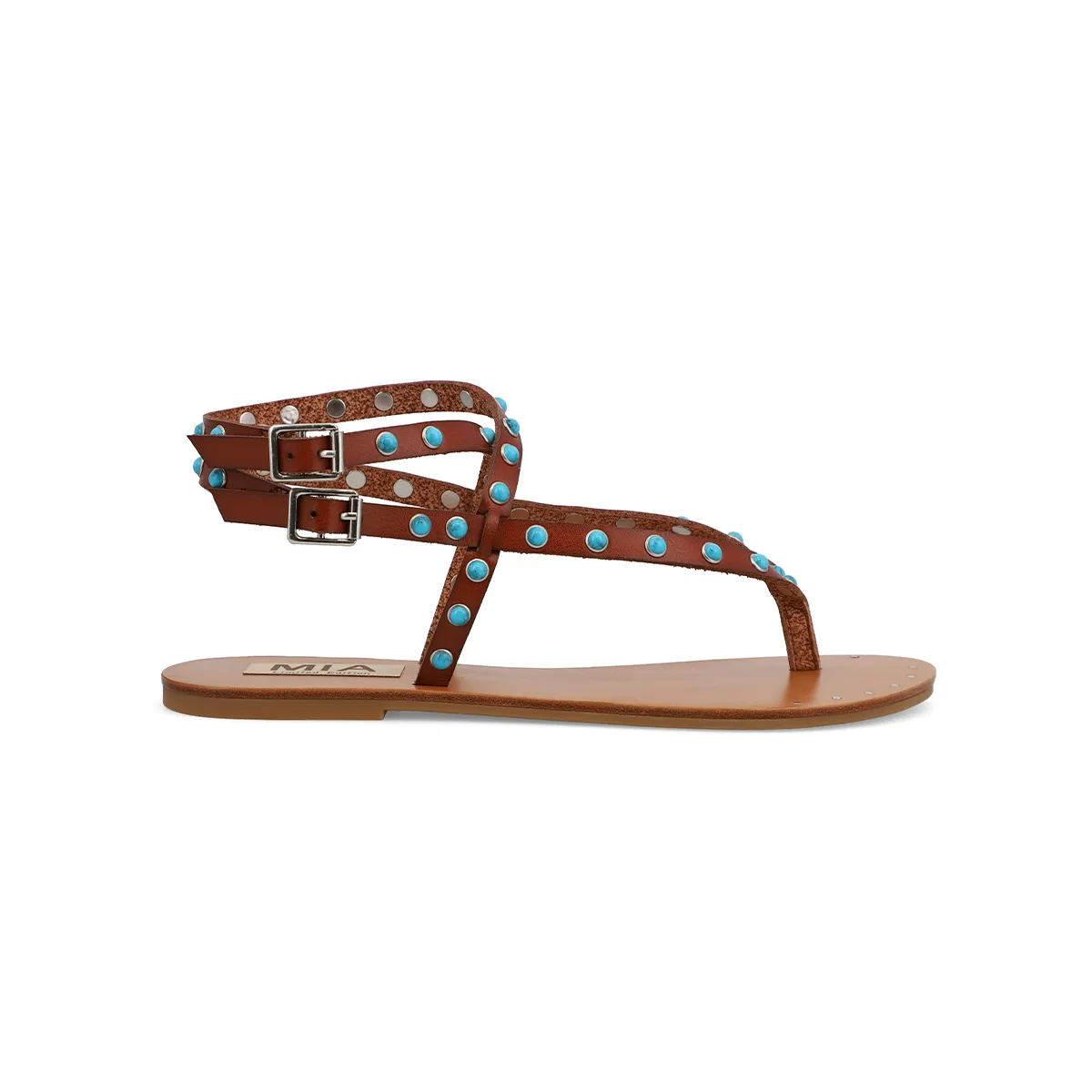 TAHIRAH - COGNAC MULTI sold by Mia Shoes product image thumbnail 2