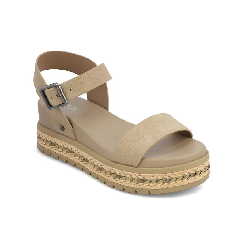 KIERA - SAND RAFFIA made by Mia Shoes