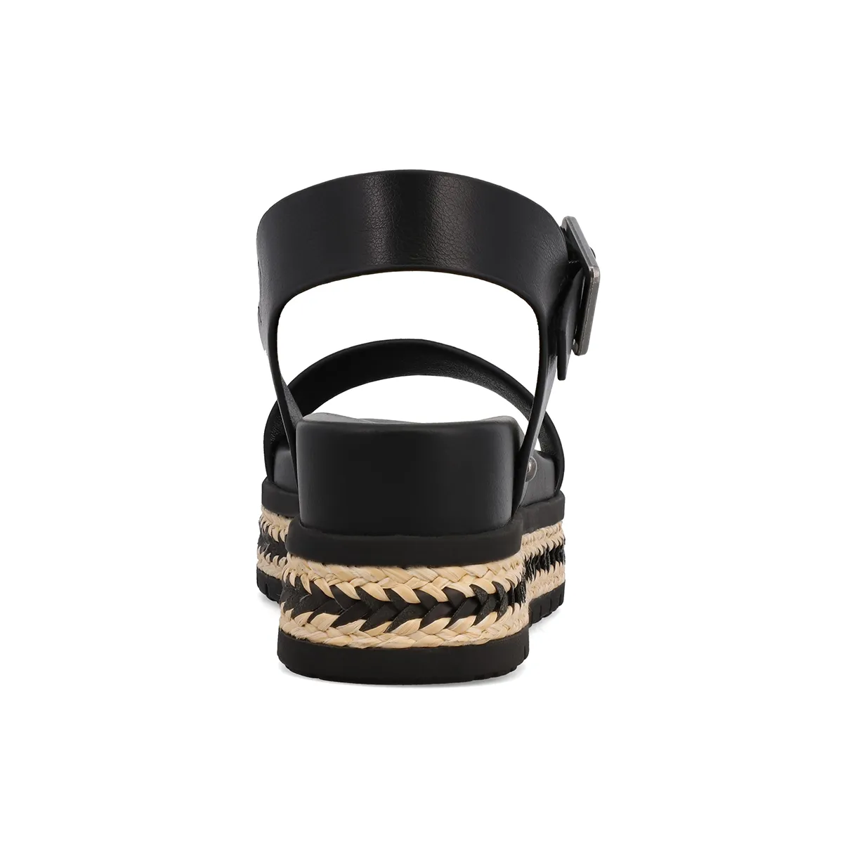 KIERA - BLACK RAFFIA sold by Mia Shoes product image thumbnail 3