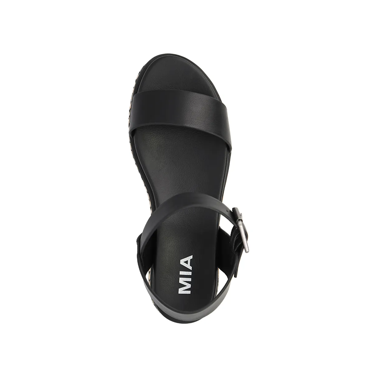 KIERA - BLACK RAFFIA sold by Mia Shoes product image thumbnail 4