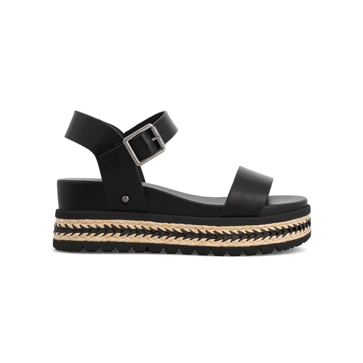 KIERA - BLACK RAFFIA sold by Mia Shoes product image thumbnail 2