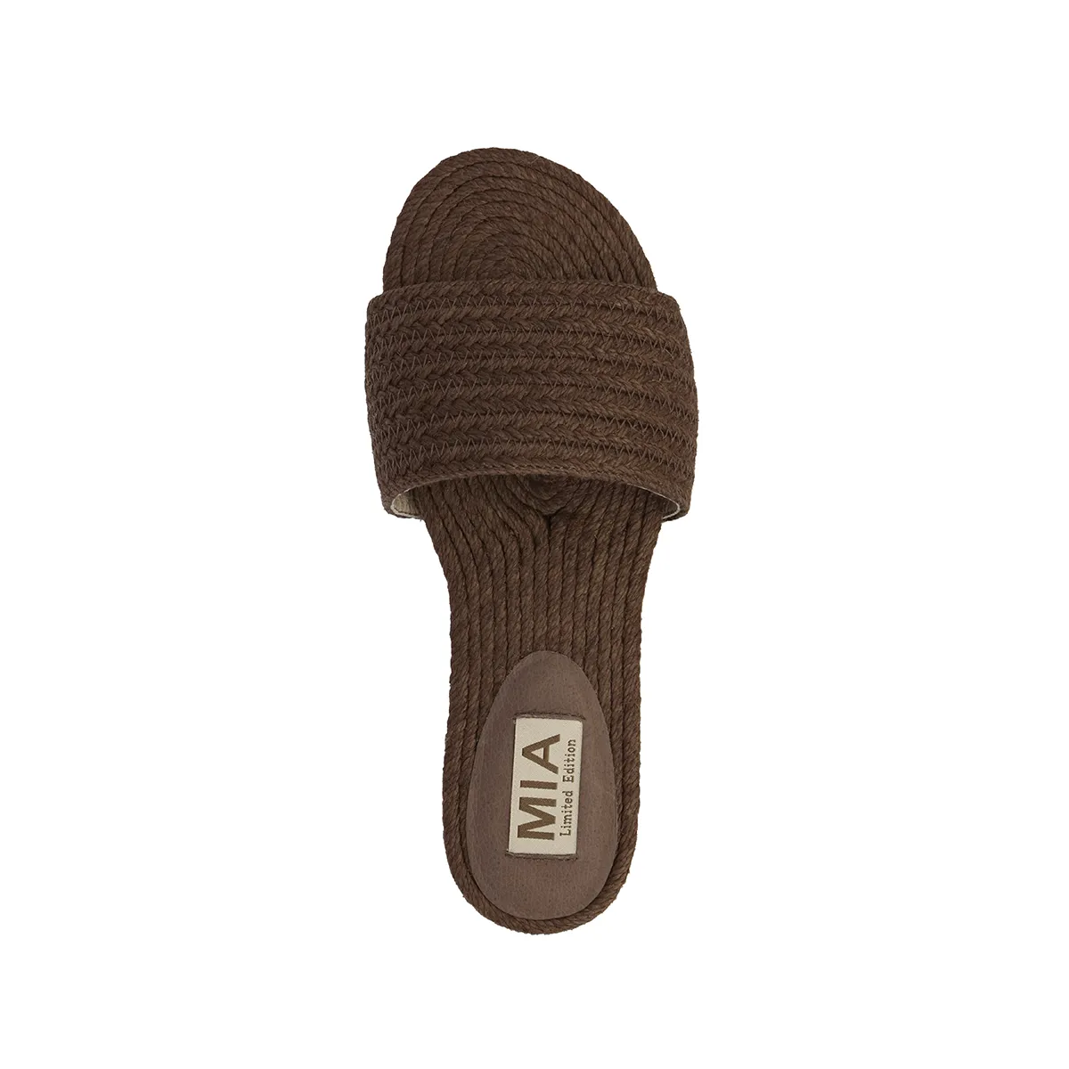 ATTINA - BROWN RAFFIA sold by Mia Shoes product image thumbnail 4