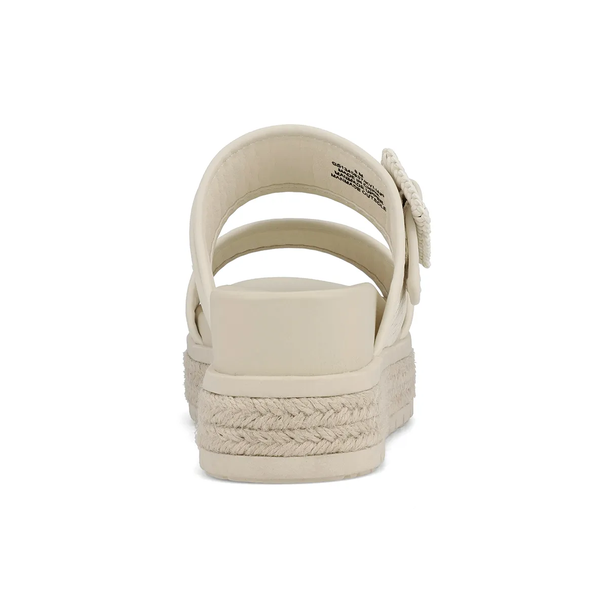 KYLIAN - BONE RAFFIA sold by Mia Shoes product image thumbnail 3