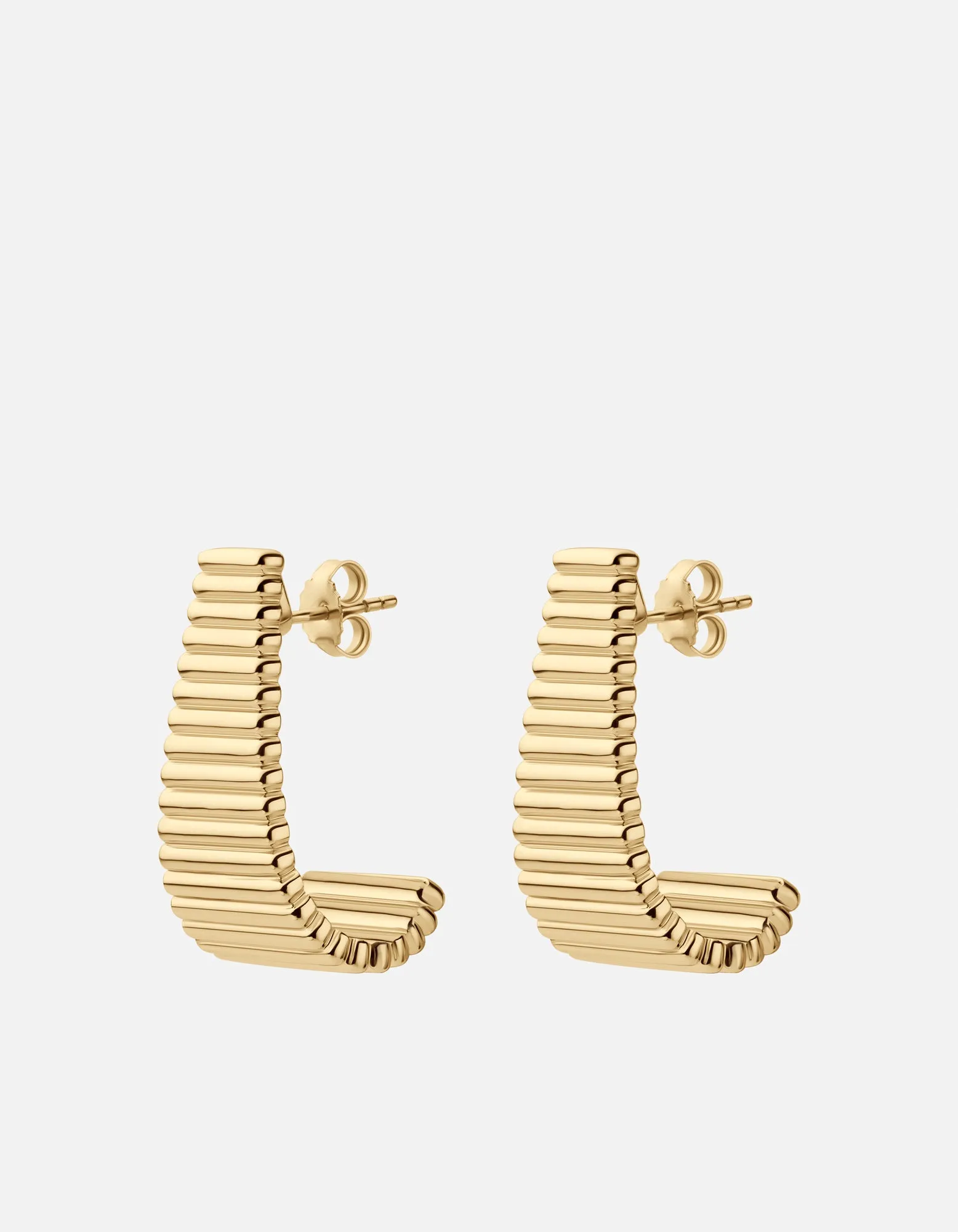 Nia Earrings, Gold Plated sold by Miansai