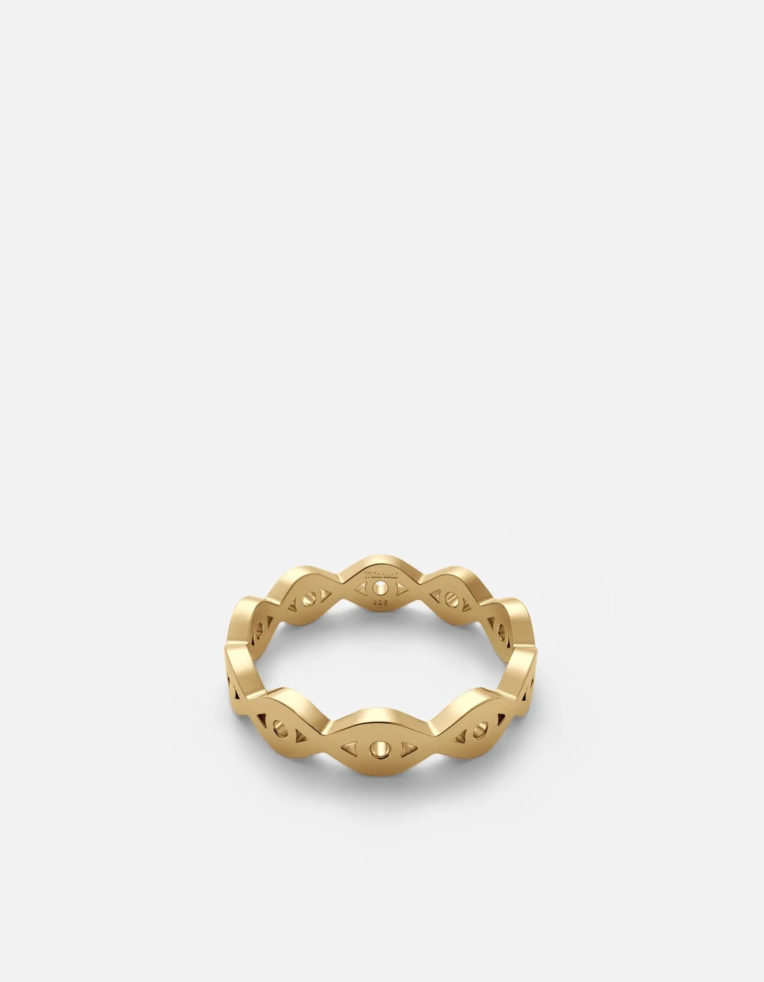 Mati Eye Ring, Gold Vermeil sold by Miansai