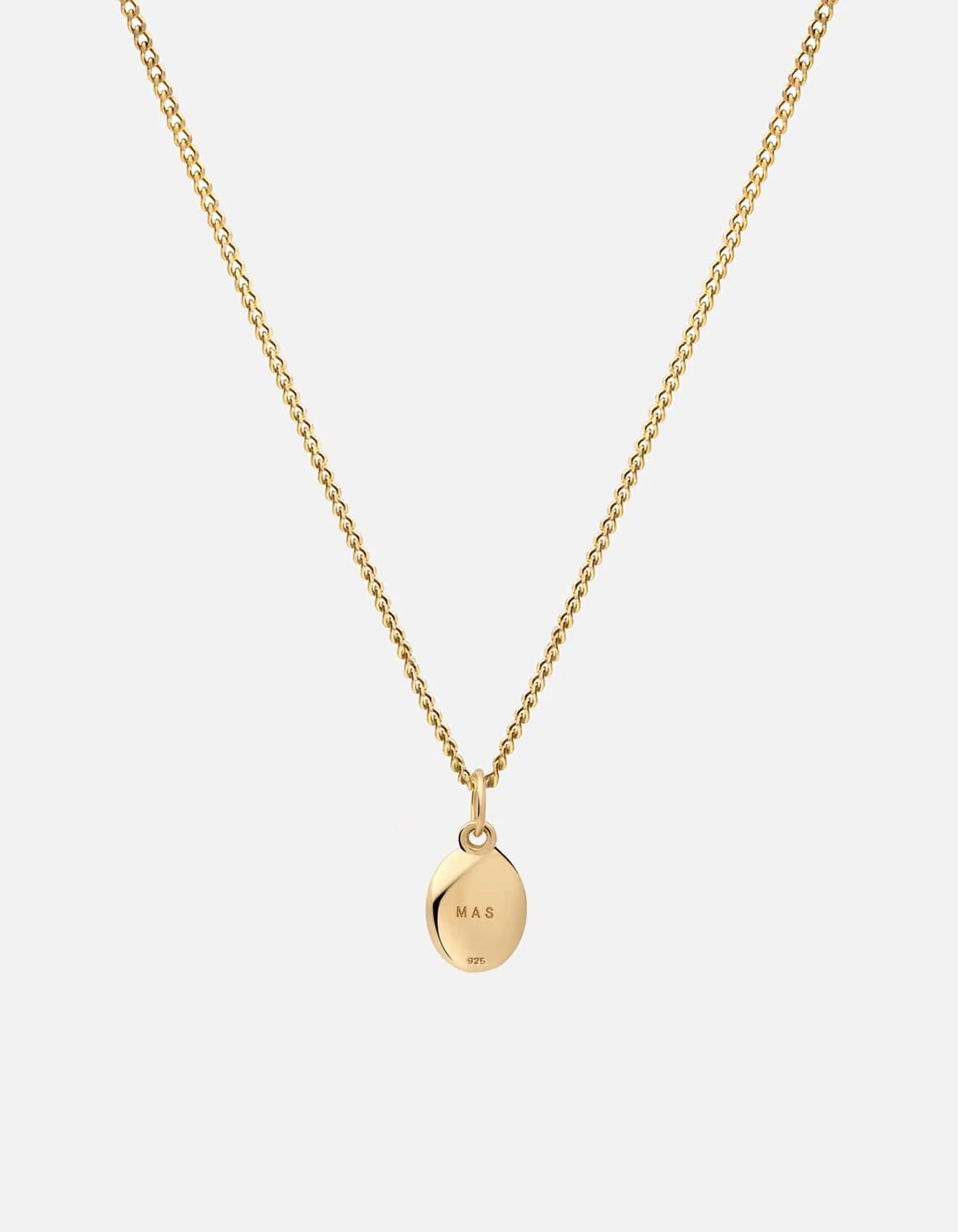 Portal Pendant Necklace, Gold/Black Vermeil sold by Miansai product image thumbnail 4