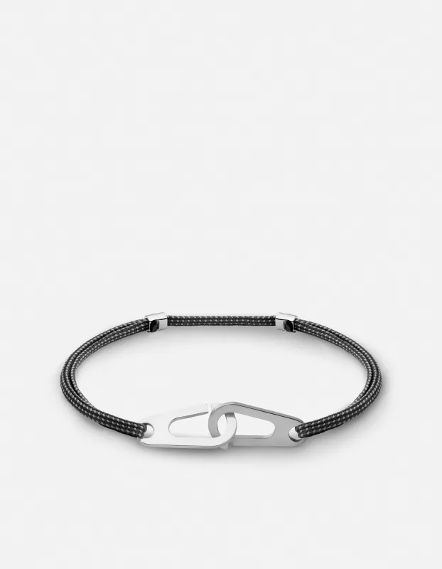 Dima Pull Rope Bracelet, Sterling Silver sold by Miansai