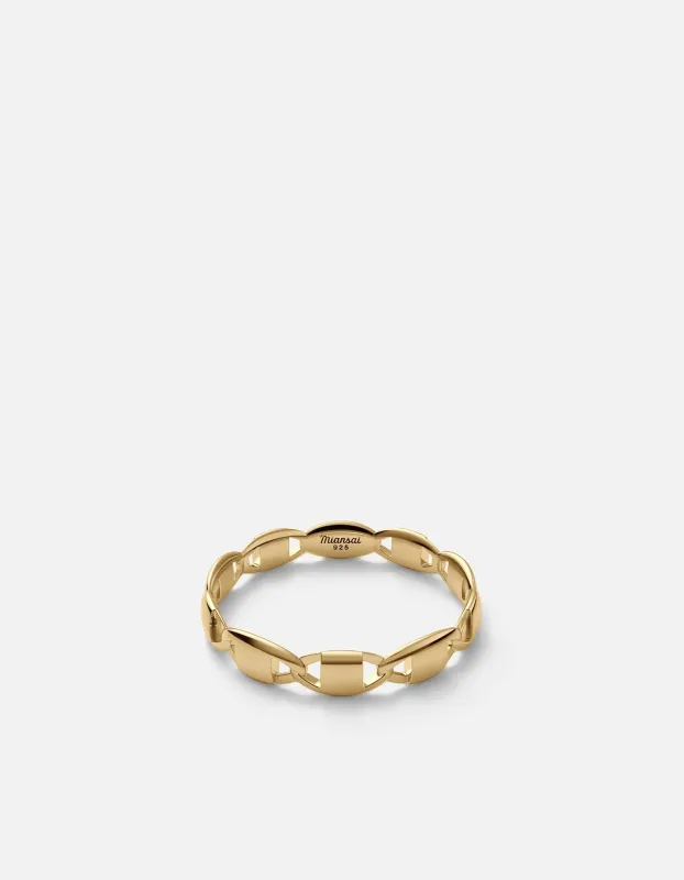 Ova Ring, Gold Vermeil sold by Miansai