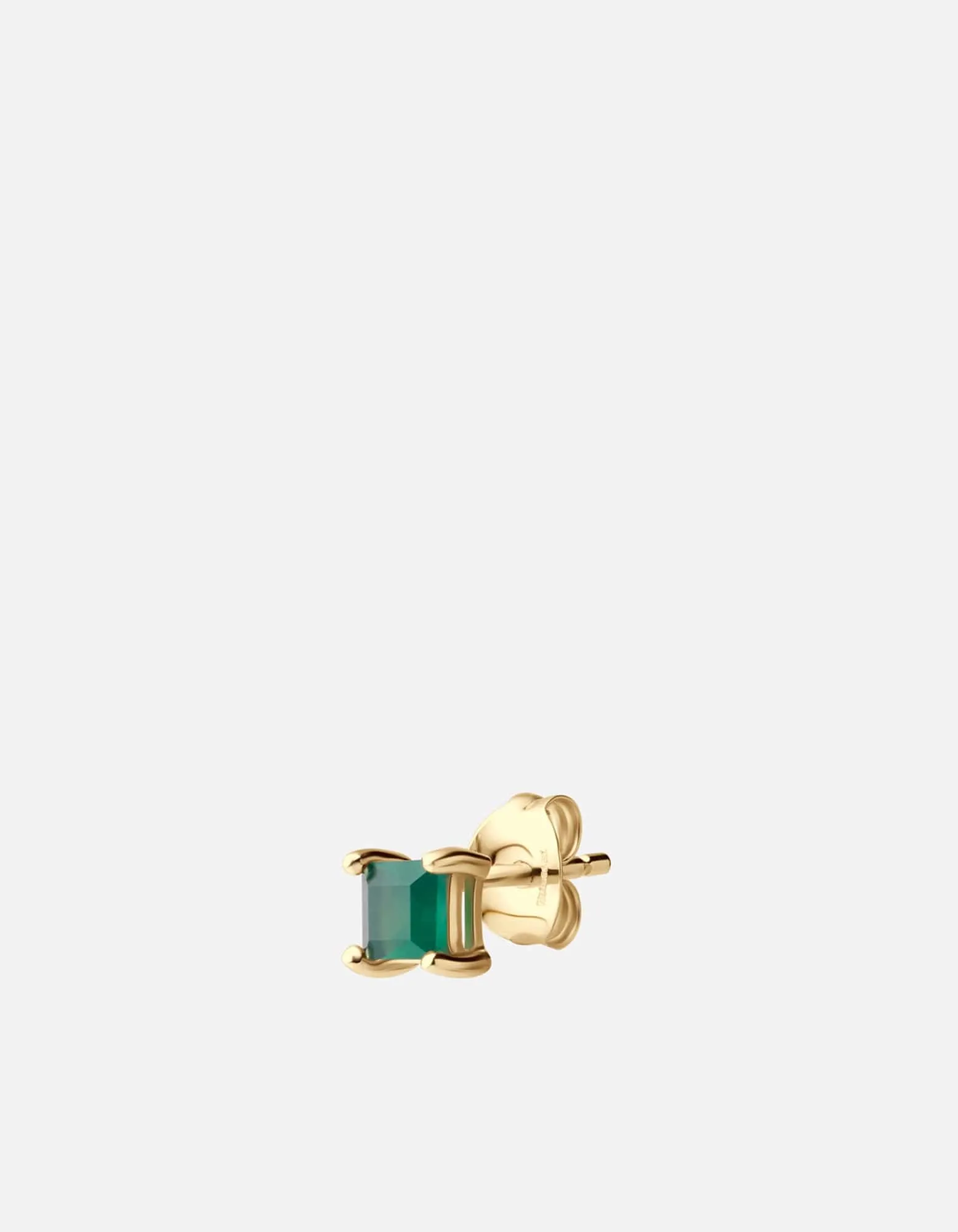 Velo Chalcedony Stud, 14k Gold sold by Miansai