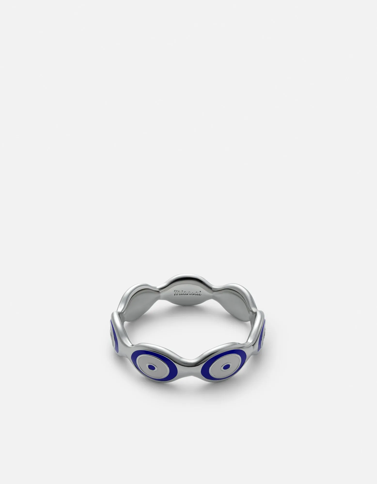 Blue Eye Ring, Sterling Silver sold by Miansai