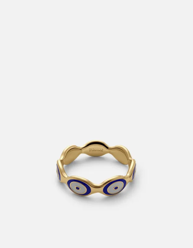 Blue Eye Ring, Gold Vermeil sold by Miansai