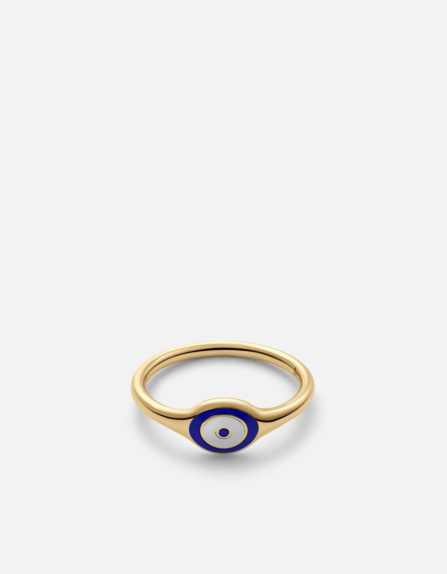 Single Blue Eye Ring, Gold Vermeil sold by Miansai