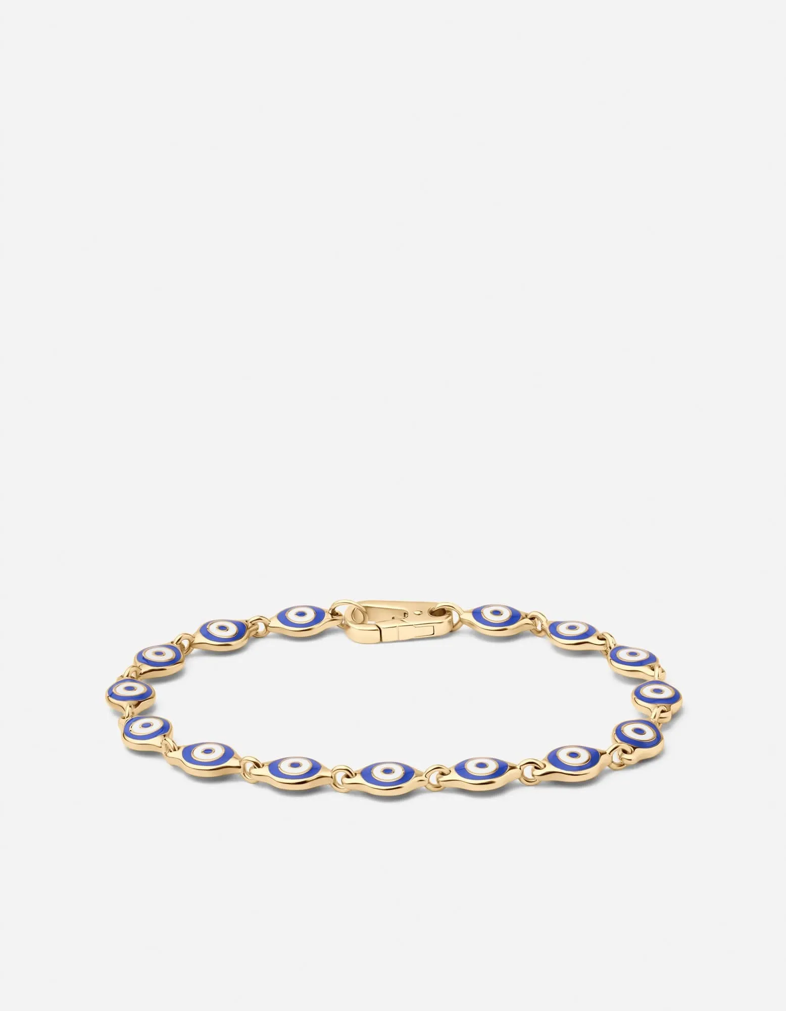 Blue Eye Bracelet, Gold Vermeil/Blue sold by Miansai