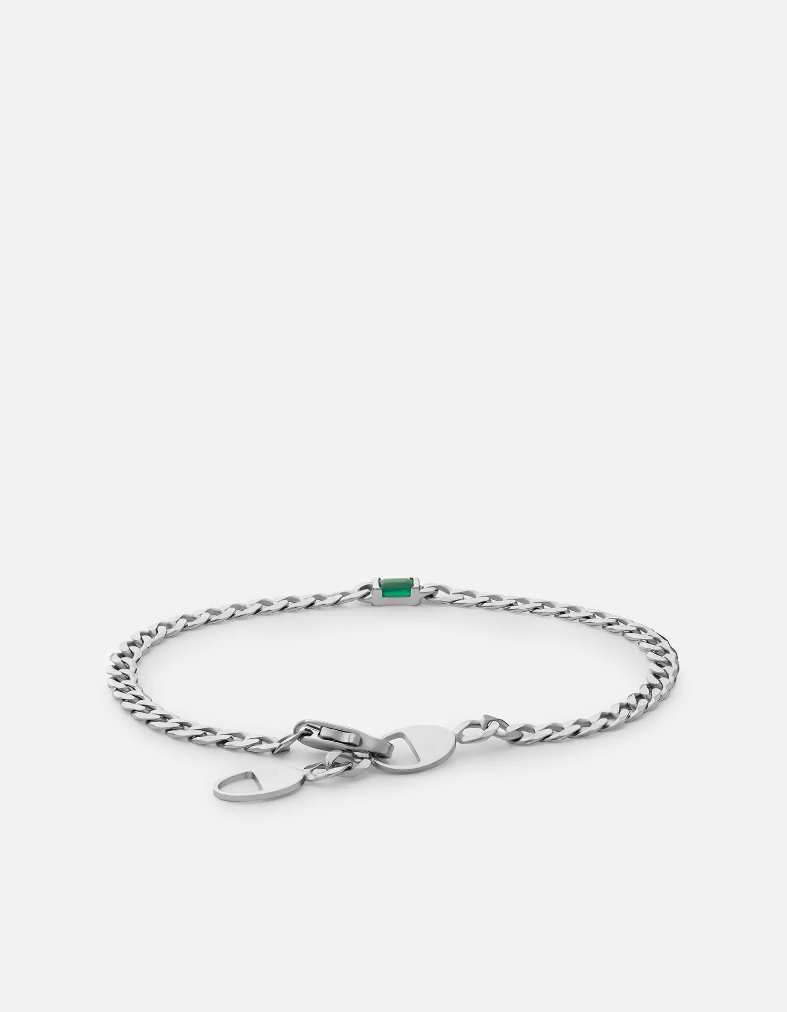 Lyra Agate Chain Bracelet, Sterling Silver sold by Miansai product image thumbnail 2