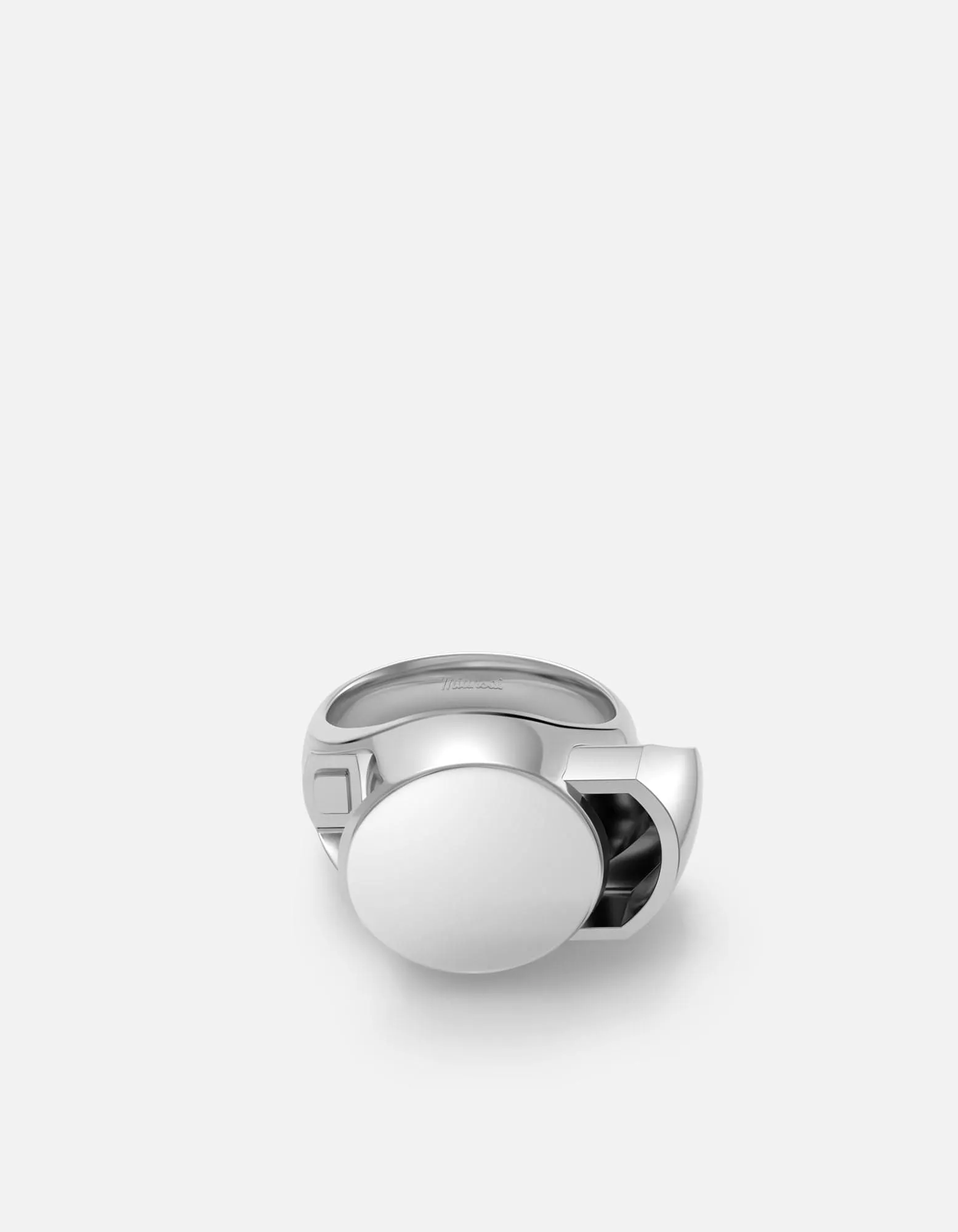 Locket Signet Ring, Sterling Silver sold by Miansai product image thumbnail 4