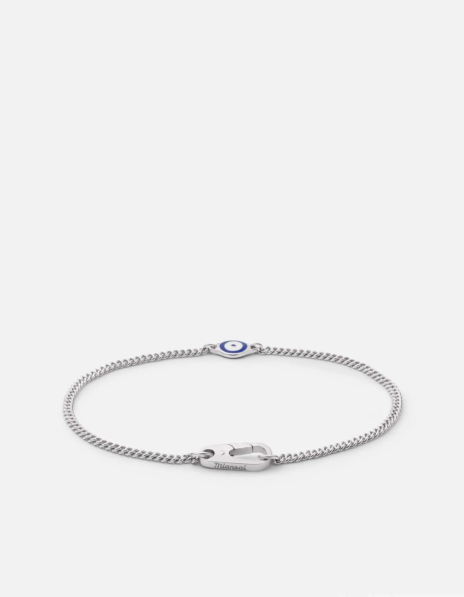 Single Blue Eye Bracelet, Sterling Silver sold by Miansai product image thumbnail 2