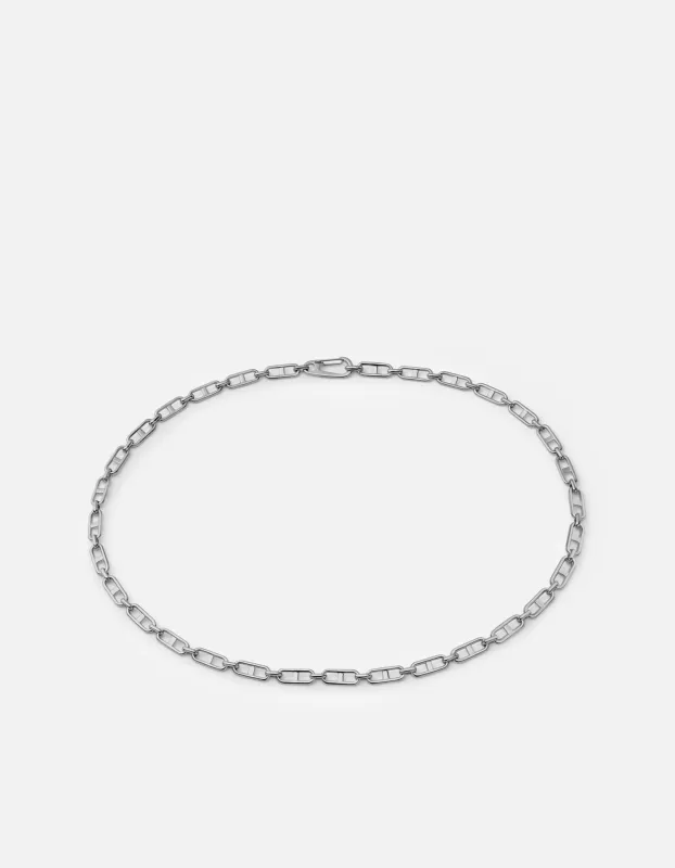 Marinero Chain Link Choker, Sterling Silver sold by Miansai