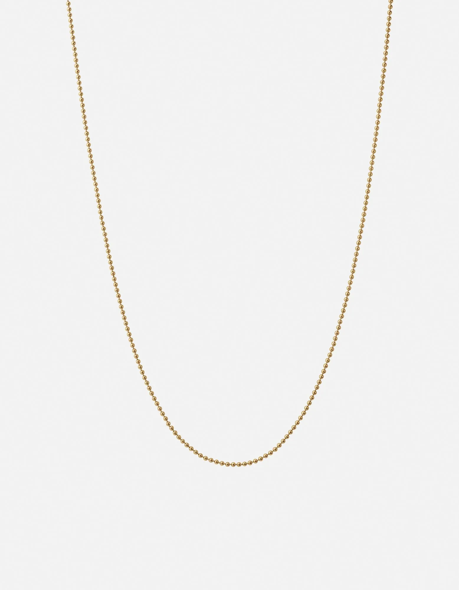 Orb 1.5mm Chain Necklace, Gold Vermeil sold by Miansai product image thumbnail 2