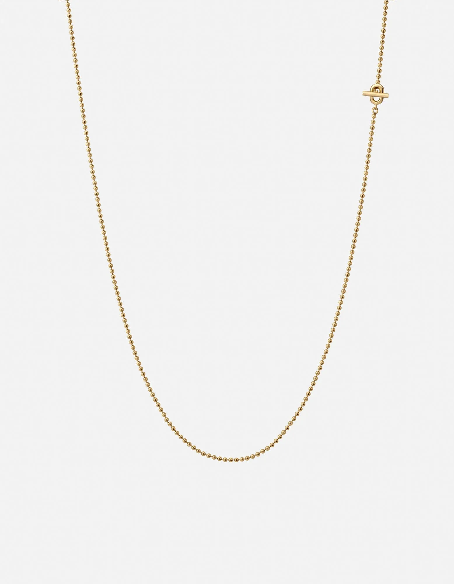 Orb 1.5mm Chain Necklace, Gold Vermeil sold by Miansai