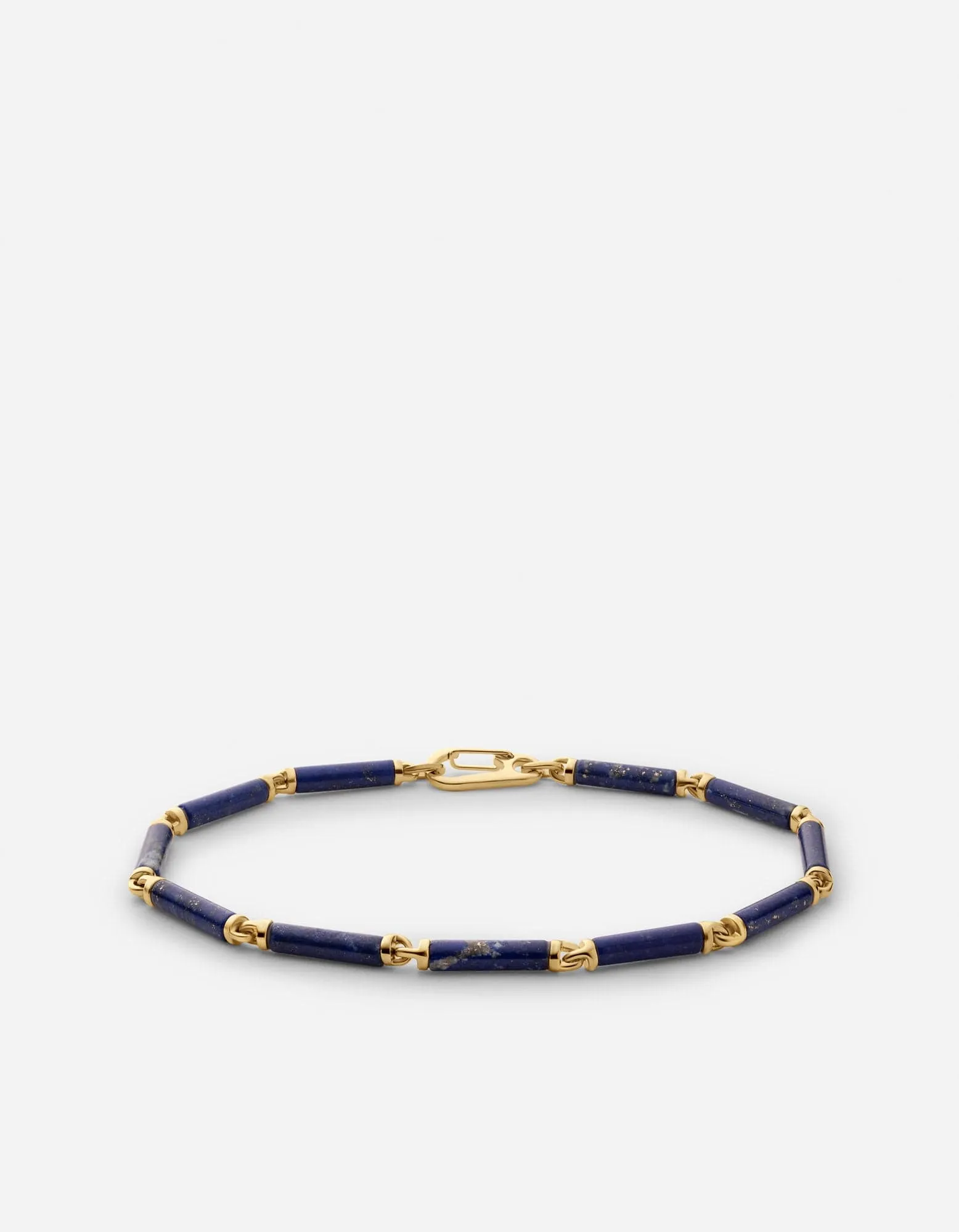 Akio Lapis Bracelet, Gold Vermeil sold by Miansai
