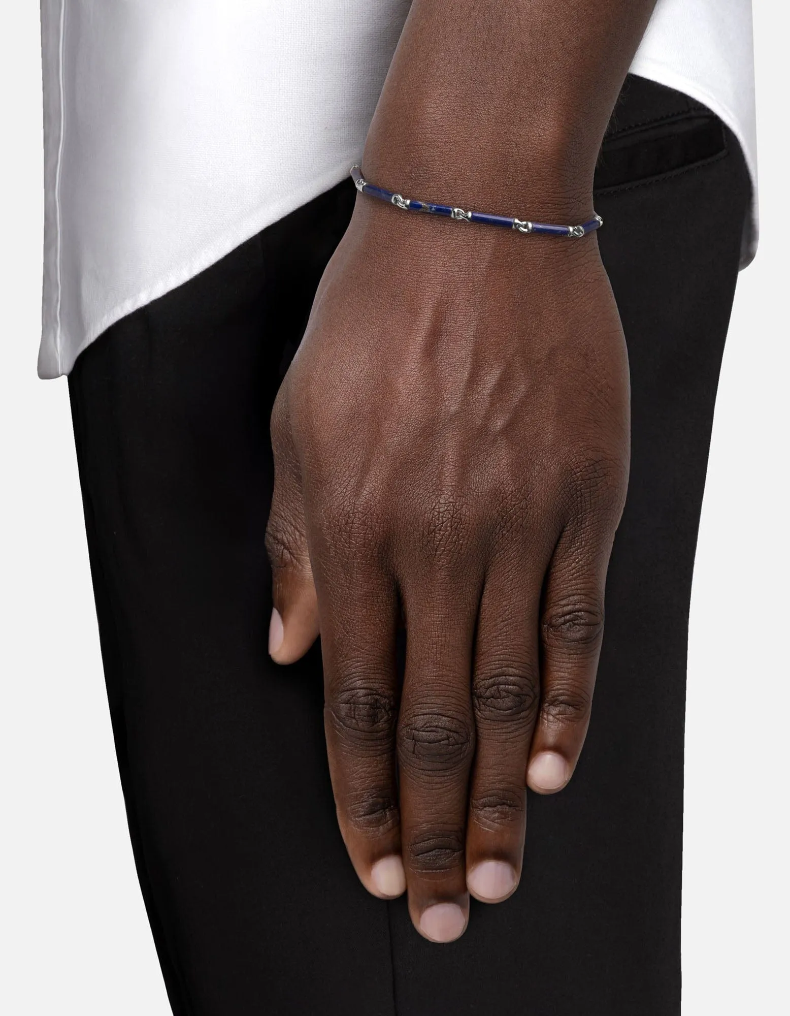 Akio Lapis Bracelet, Sterling Silver sold by Miansai product image thumbnail 2