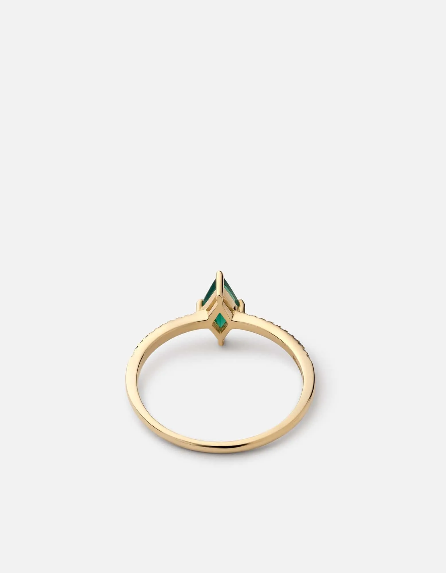 Mirai Chalcedony Ring, 14k Gold Pavé sold by Miansai product image thumbnail 2
