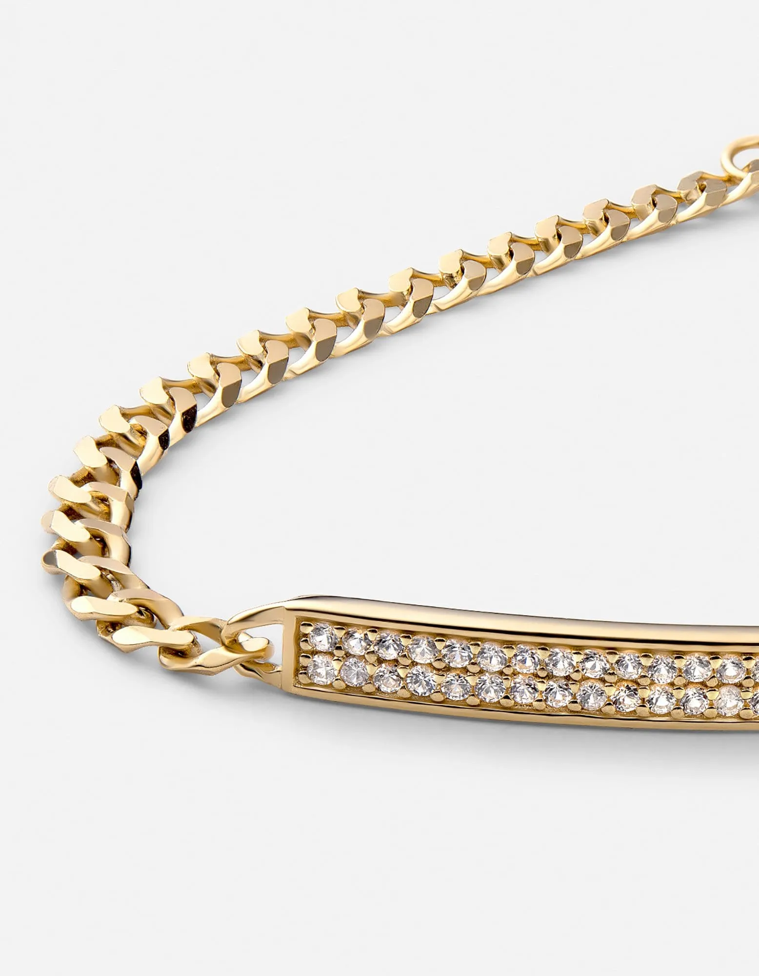 3mm ID Chain Bracelet, Gold Vermeil/Sapphire sold by Miansai product image thumbnail 3