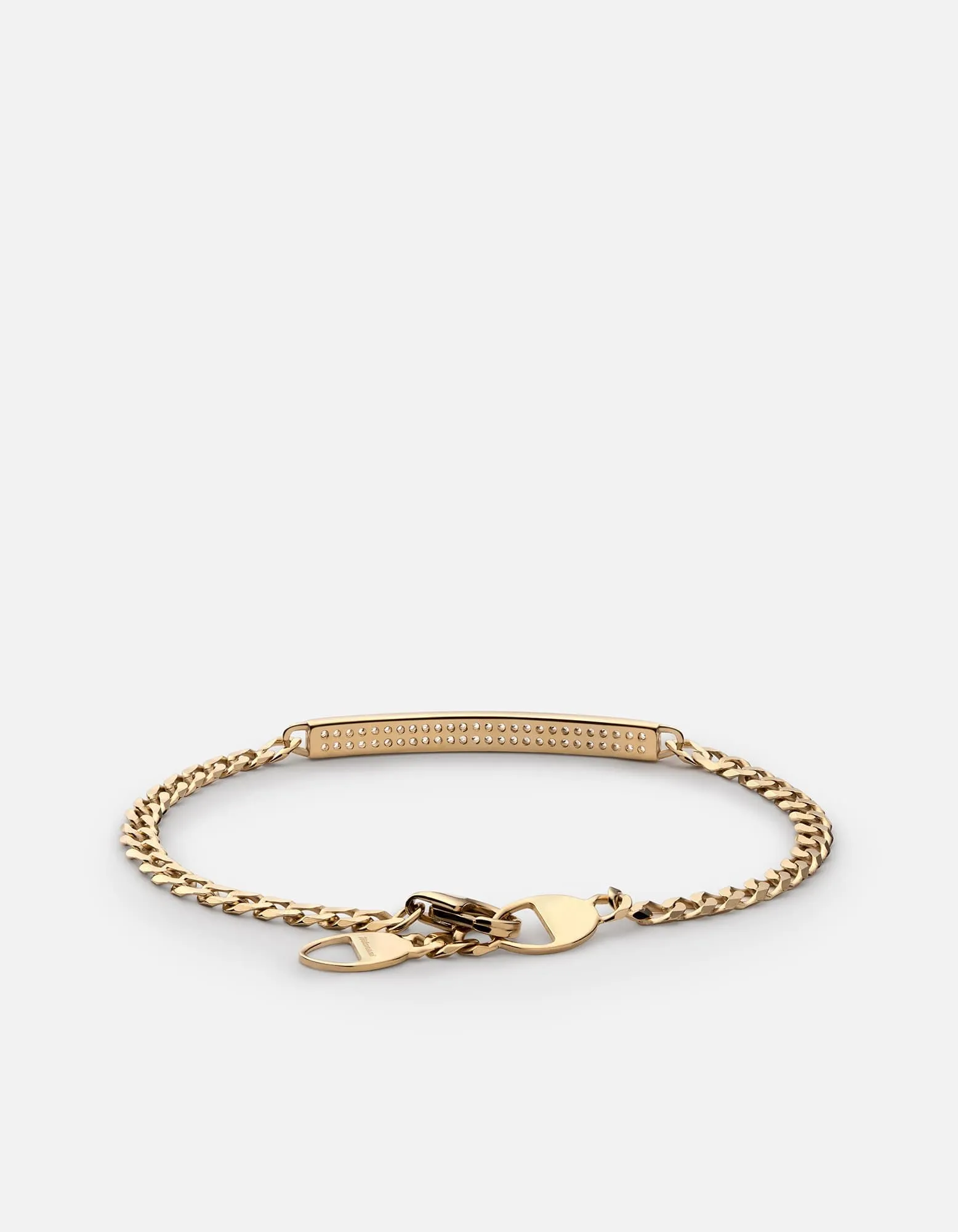 3mm ID Chain Bracelet, Gold Vermeil/Sapphire sold by Miansai product image thumbnail 2