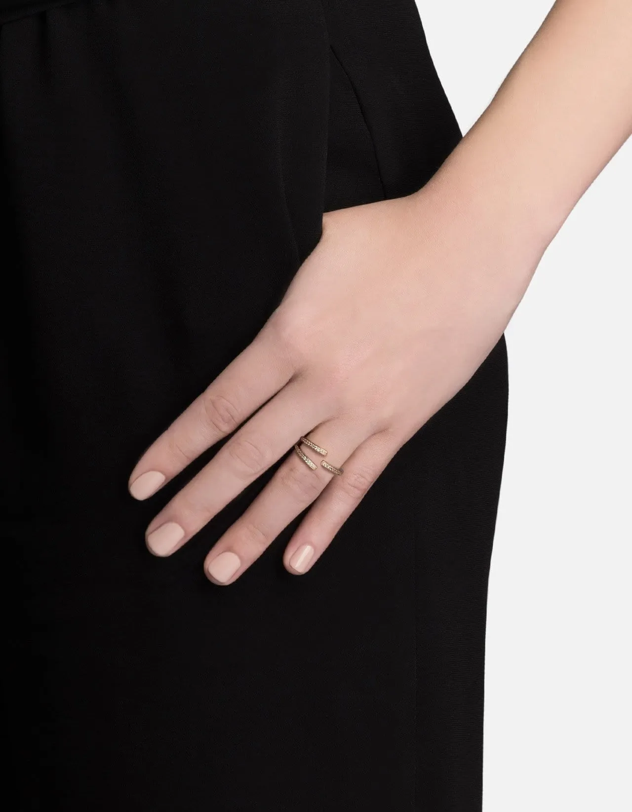 Orbit Ring, Gold Vermeil/Sapphire sold by Miansai product image thumbnail 4