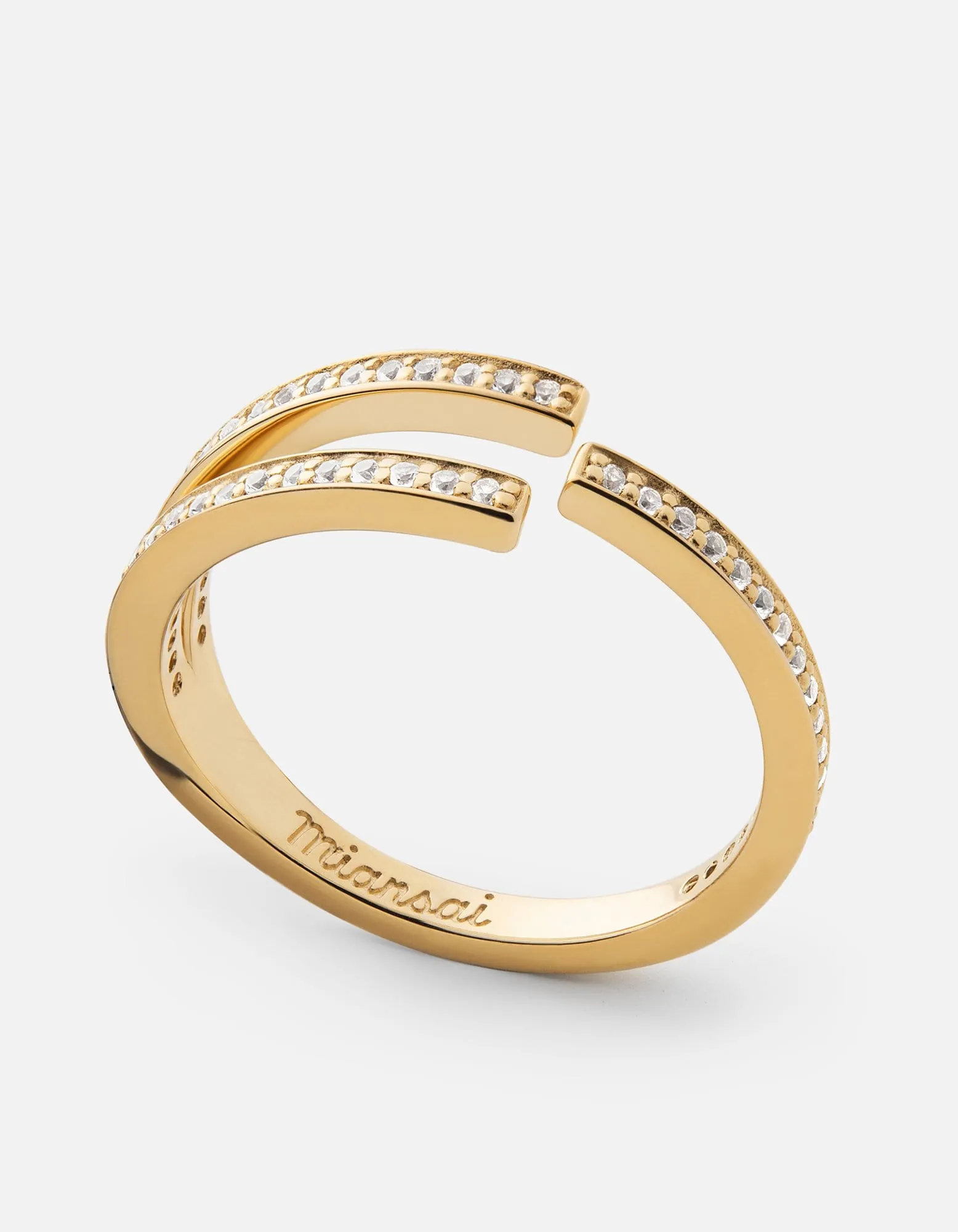 Orbit Ring, Gold Vermeil/Sapphire sold by Miansai product image thumbnail 3