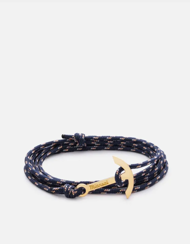 Mini Modern Anchor Rope, Gold sold by Miansai