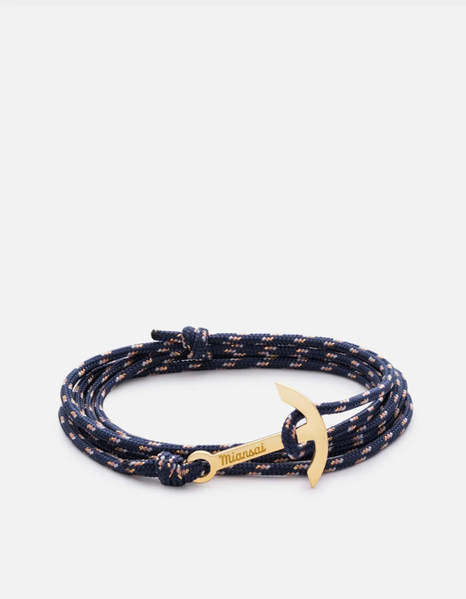Mini Modern Anchor Rope, Gold sold by Miansai