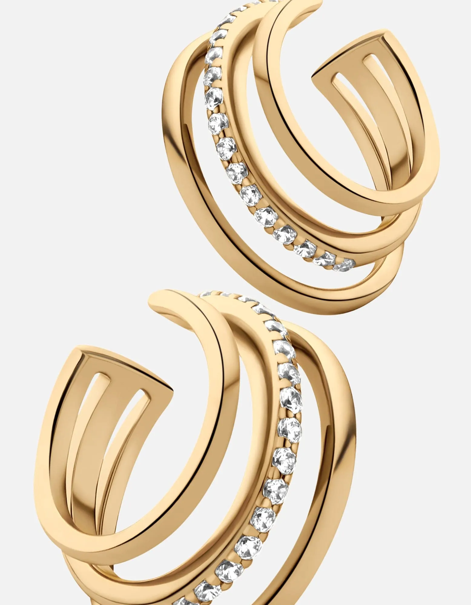 Adin Earring Cuff, Gold Vermeil/Topaz sold by Miansai product image thumbnail 4